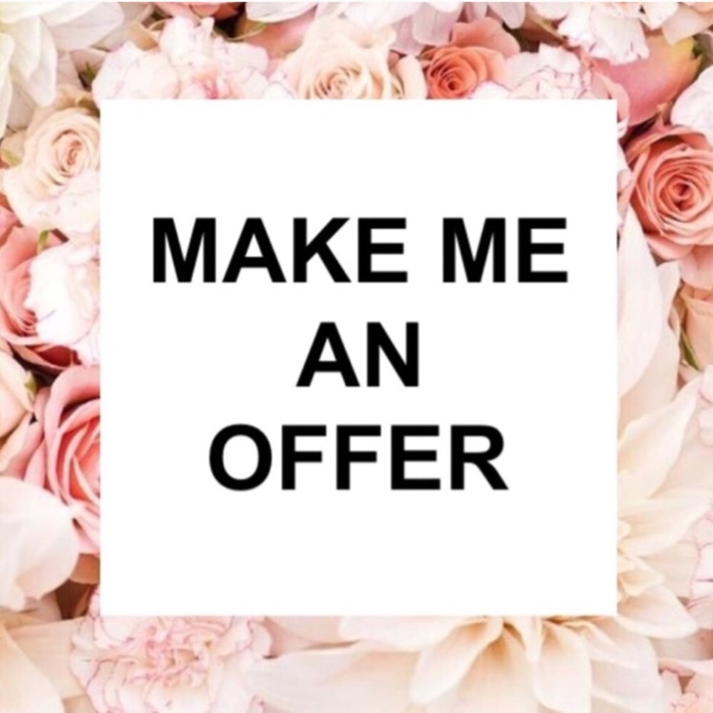 Make me an offer on any item!
